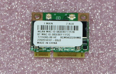 Broadcom BCM9433228HMB WLAN WiFi Wireless Mini PCI-E 802.11n Acer Aspire V3-572G