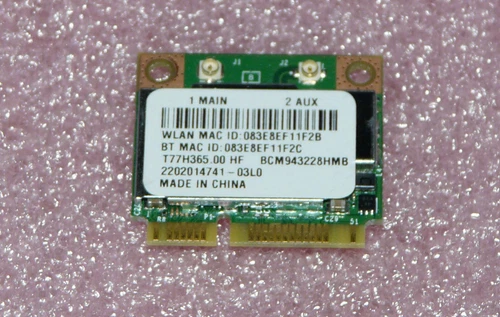 Broadcom BCM9433228HMB WLAN WiFi Wireless Mini PCI-E 802.11n Acer Aspire V3-572G
