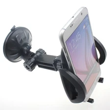 For Galaxy S20/S21/S23/FE Dash Car Mount Windshield Holder Cradle Swivel