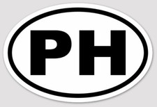 Phish - PH Euro Oval Bumper Sticker Decal - Brand New Never Used