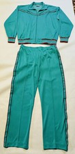 Vintage 80s PACER SPORTSWEAR Track Warm-Up Suit Jacket Pants Mens Size 1xL Tall