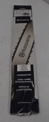 Husqvarna 596009756 16" Mini Laminated Chainsaw Bar 3/8" Pitch .050" Gauge