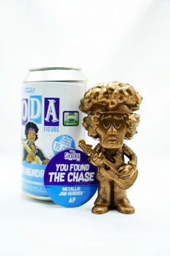 Funko Soda Jimi Hendrix AP CHASE | Metallic Edition RARE