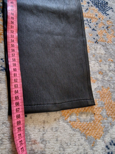 Escada Sport Sexy Leder Slim Hose Echtes Lammleder Stretch Leder Gr. 40 Neu - Picture 20 of 21
