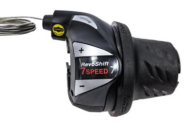 7 fach Shimano Revoshift Drehgriff Schalter Schaltung Fahrrad Shifter Schaltzug