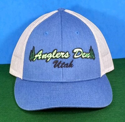 ANGLERS DEN UTAH Snap Back Hat Richardson NWOT