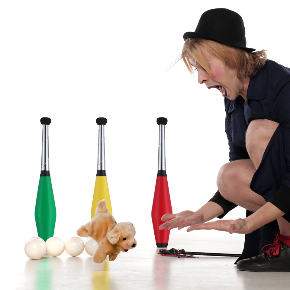 3 Pcs Juggling Pins Juggling Clubs Beginners Juggling Sticks Training