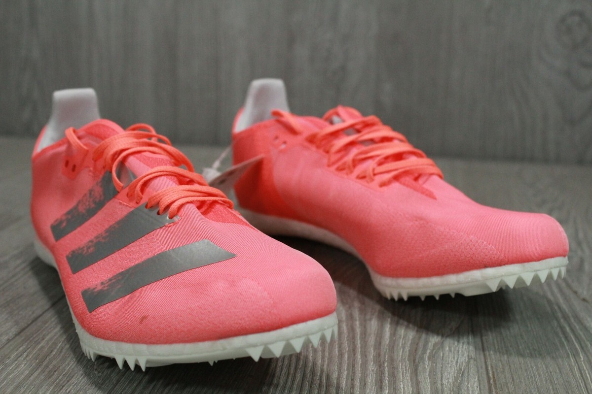 62 New Adidas Adizero Avanti Running Spikes Orange White