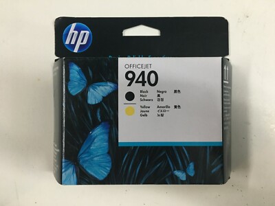 original HP Druckkopf 940 Black / Yellow C4900A Officejet Pro (04/2014) Rechnung
