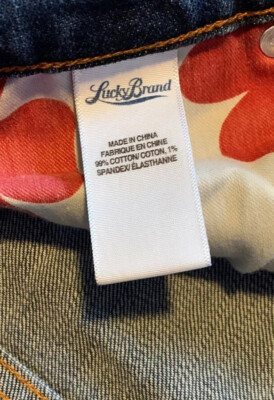 Bottes Jeans Lucky Brand Taille 12 - Coupe Bootcut, Délavé