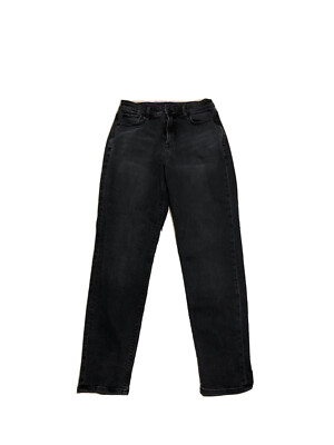 America Eagle Stretch Fadded Black Jeans Womens Size 4R