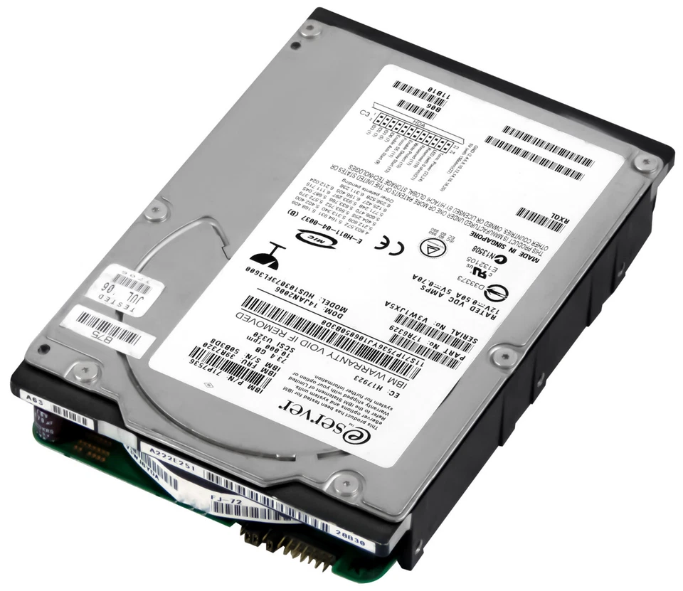 Hard Drive IBM 39R7320 71P7536 HUS103073FL3600 73GB 10K 16MB SCSI 68-PIN 3.5'' - Image 2 of 3