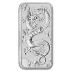 2019 Australia 1 oz Silver Rectangular Dragon BU
