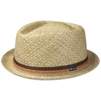 LIPODO Classic Diamond Crown Strohhut Sonnenhut Sommerhut Fedora Strandhut