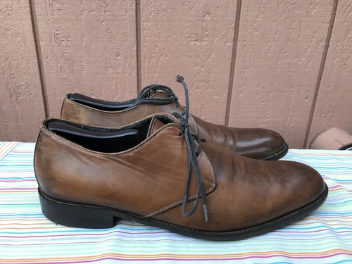 To Boot New York Adam Derrick Men's Brown Leather Lace-up Oxford Shoes Sz US 9.5