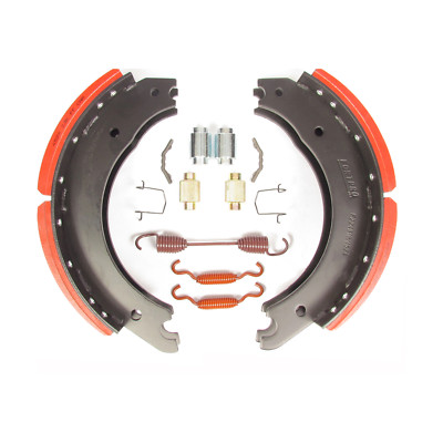 Fortpro 4524Q Mack Front Brake Shoe Box Kit - GAWR 23K - Brake Size 16 1/2'' x 5''