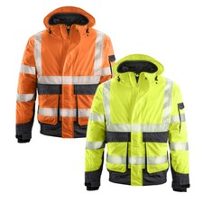 4PROTECT® Warn-Wetterschutz-Blouson NEWARK Warnjacke Regenjacke Warnschutz
