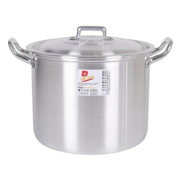 Marmite aluminium 24 cm faitout avec couvercle marmite de cuisson pot-au-feu soupe