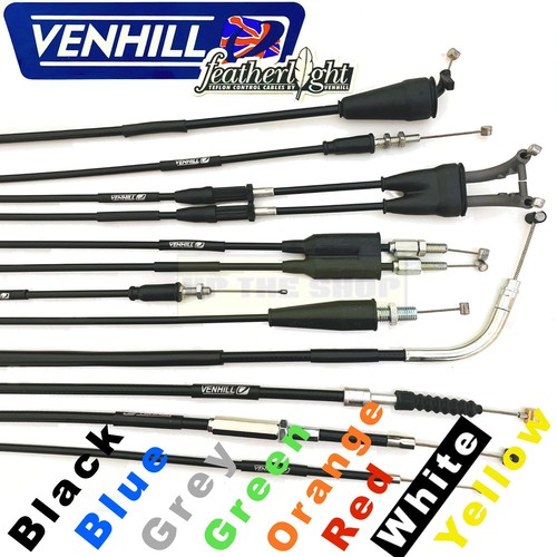 Suit Gas Gas EW 500 F , 2024 Venhill featherlight throttle cables K01-4-067 - Picture 6 of 6