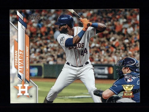 2020 TOPPS COMPLETE SETS #276 YORDAN ALVAREZ SP ROOKIE IMAGE VARIATION RC ASTROS