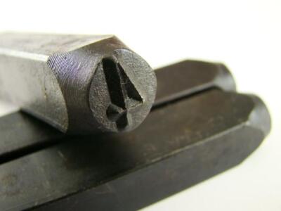 3/8'' Number ''4'' Stamp-Punch-Hand-Tool-Gold Bar-Silver-Trailer-Metal-Leather