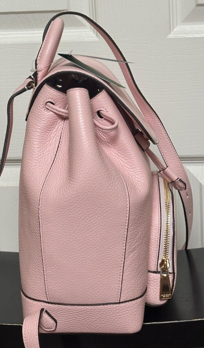 kate spade Two-Tone Black and Light Pink Leather Backpack Kate Spade New York Perry Large Backpack | Brixton Baker main image 4