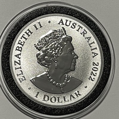 2022 Sumatran Elephant Australia Zoo Coin 1 Troy Oz .999 Fine