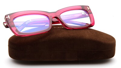 NEW TOM FORD TF 5966-B 075 Fuxia EYEGLASSES FRAME 55-18-140mm B32mm Italy