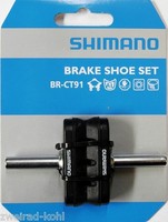 Neu Bremsbelag Shimano Cantilever BremsbeläGe BR-CT91 Mtb Bremse Mittelzug