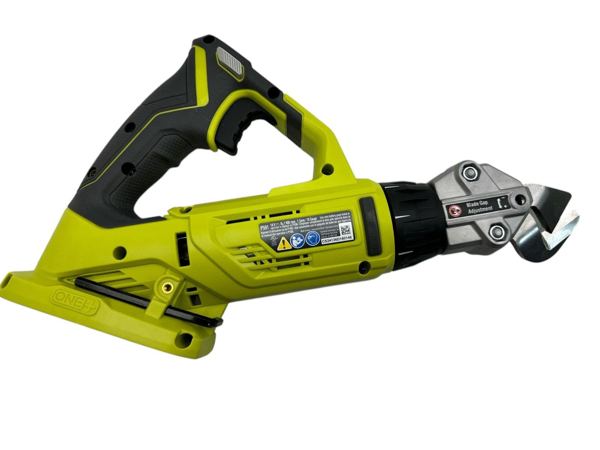 Ryobi One+ 18V 18 Gauge Offset Shear P591 (OB) | eBay Ryobi One+ 18V 18 Gauge Offset Shear P591 (OB) | eBay