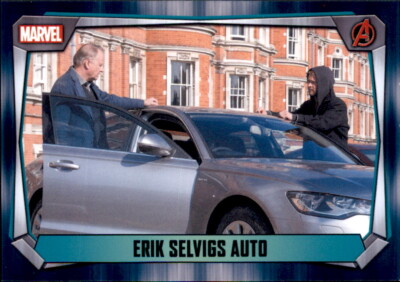 Topps Trading Card 124 - Erik Selvig's Car - Marvel Missions 2017