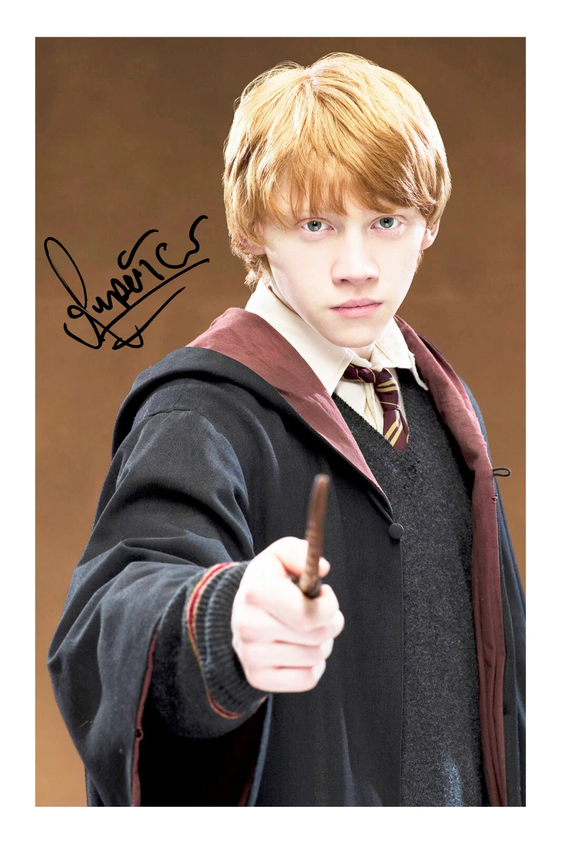 Rupert Grint Ron Weasley Signed A4 Photo Print Harry Potter Ronald