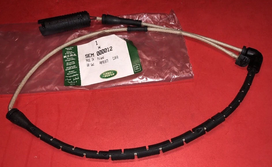 Sensor de desgaste de pastillas de freno delanteras para Land Rover Range Rover 2003-2012 GENUINO NUEVO Foto 4 de 4