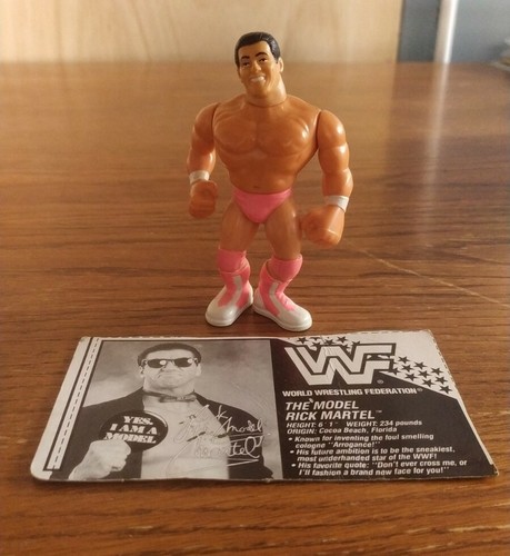 VTG WWF WRESTLING THE MODEL RICK MARTEL HASBRO 199...