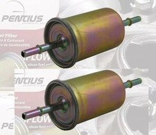Fuel Filter for Ford F-150 1997 - 2005 with 4.6L 8 Cyl Engine 2-Pack MADE IN USA
