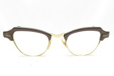 BAUSCH  LOMB BROWLINE DESIGNER 4-5 1/4 B L EYEGLASSES FRAMES 42-20-120 113931