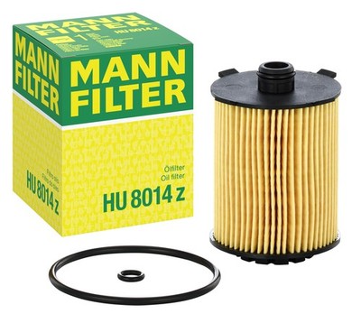 Filter Cartridge HU 8014 Z Compatible Volvo S60 S90 V60 XC60 XC90 Oil Mann Cross