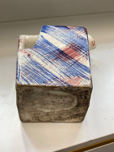 Brocca frigorifero ceramica vecchia mod retrò art deco vintage - Foto 4 di 4