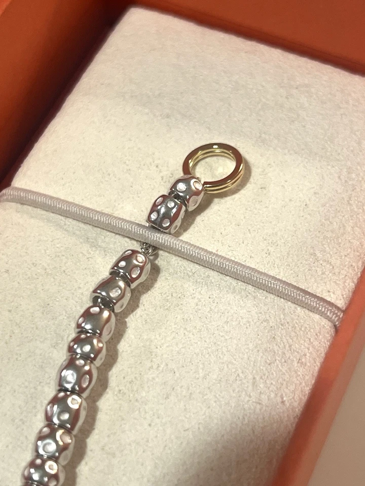 DoDo braccialetto granelli argento nuovo - Immagine 4 di 4