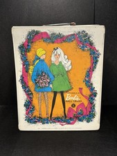Vintage 1968 The World Of Barbie 1004 White Carry Case Storage Trunk AS IS