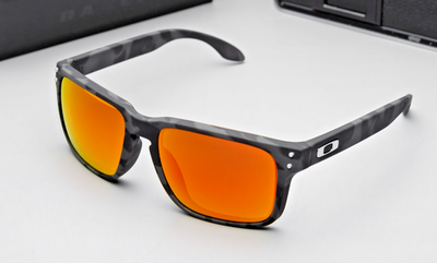 Oakley Sunglasses Holbrook (AF )Holbrook Mat Blk Camo Prizm Ruby