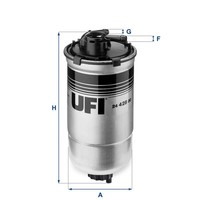 UFI Kraftstofffilter 24.428.00 Filtereinsatz FüR VW Skoda Seat Polo 4 9A4 9A2 1