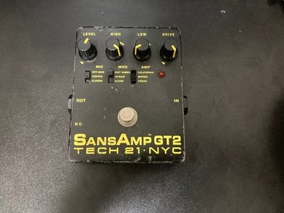 Tech 21 Nyc Sansamp Gt2 Guitar Effector No.m373