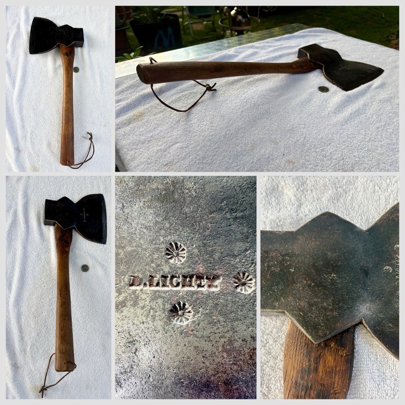 Rare Timber Axe D.Lichty Offset Handle