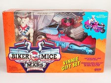 1994 GALOOB BIKER MICE FROM MARS GIFT SET VINNIE + ROCKET SLED - UNOPENED & RARE