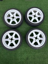 Rays Volk Racing Te37 Wheels Rims 15 Inch 6.5j 35 Pcd100 4h No Tires