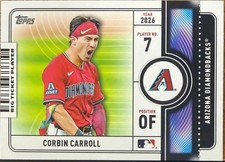2026 Topps Series 1 Big Ticket Player CARROLL - BTP-6