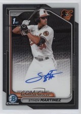 2024 Bowman Chrome Prospect Auto Stiven Martinez #CPA-SM Auto i1f