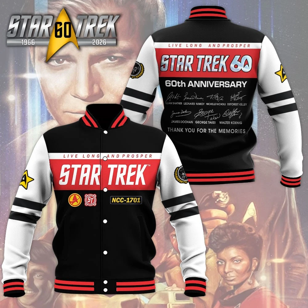 Star Trek Varsity Jacket - product detail image 1