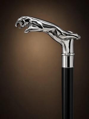 Designer Solid Dog Brass Head Handle Victoria Wooden Stick Walking Shaft Cane